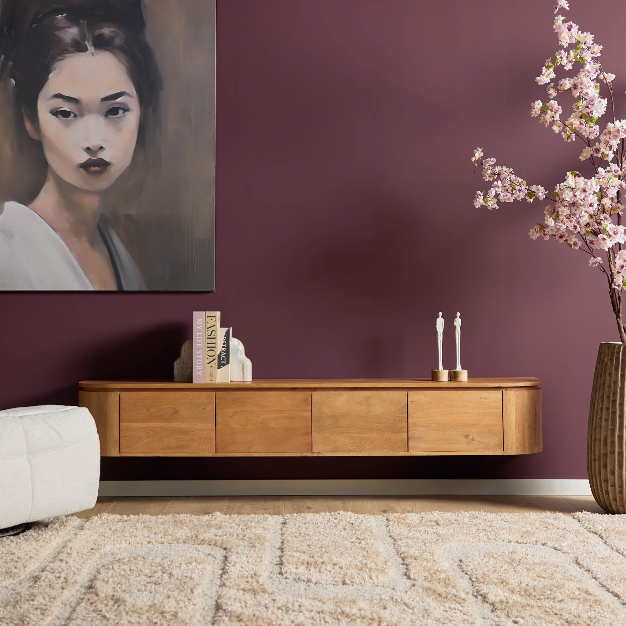 TV-Schrank Excellent Naturel | 200 cm