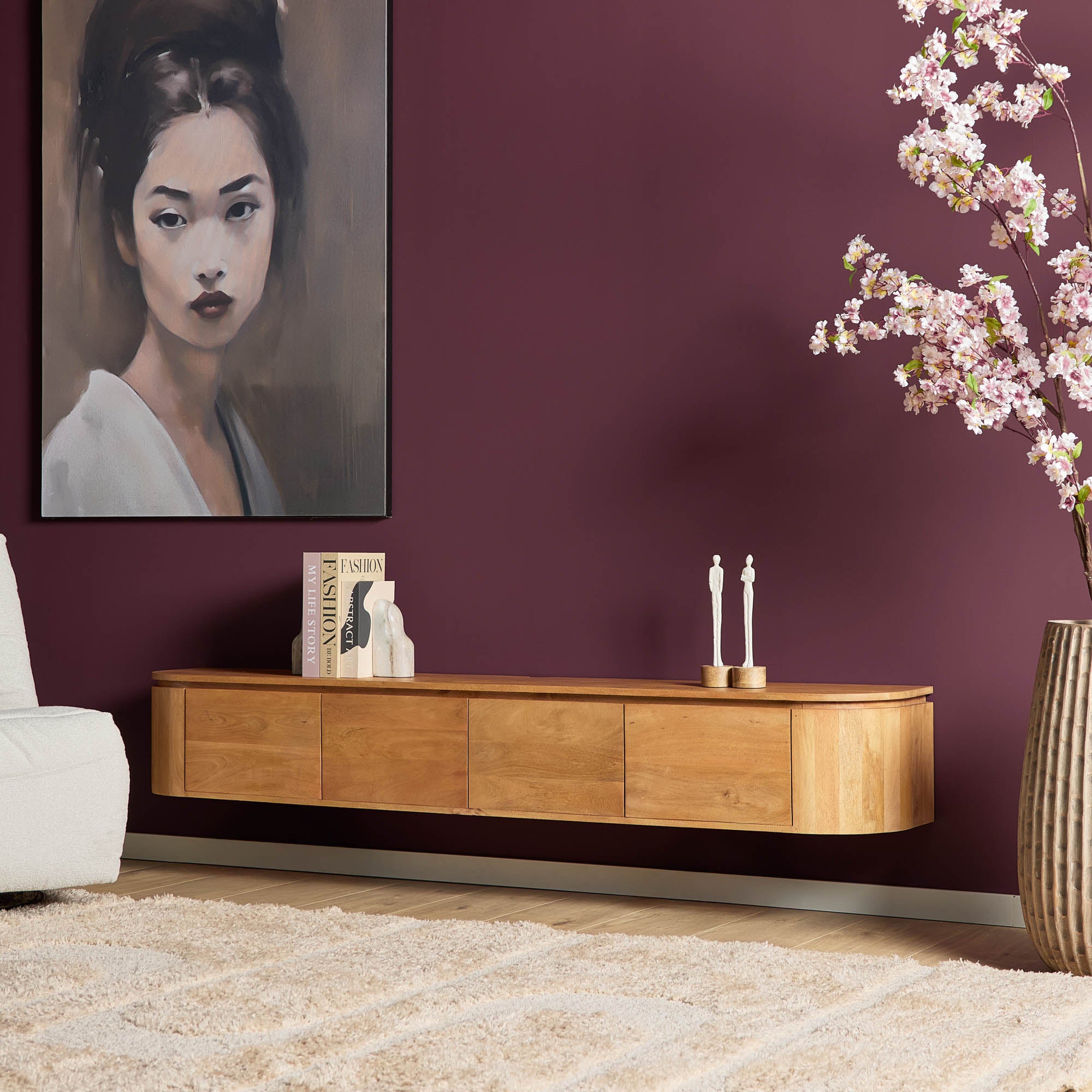 TV-Schrank Excellent Naturel | 200 cm