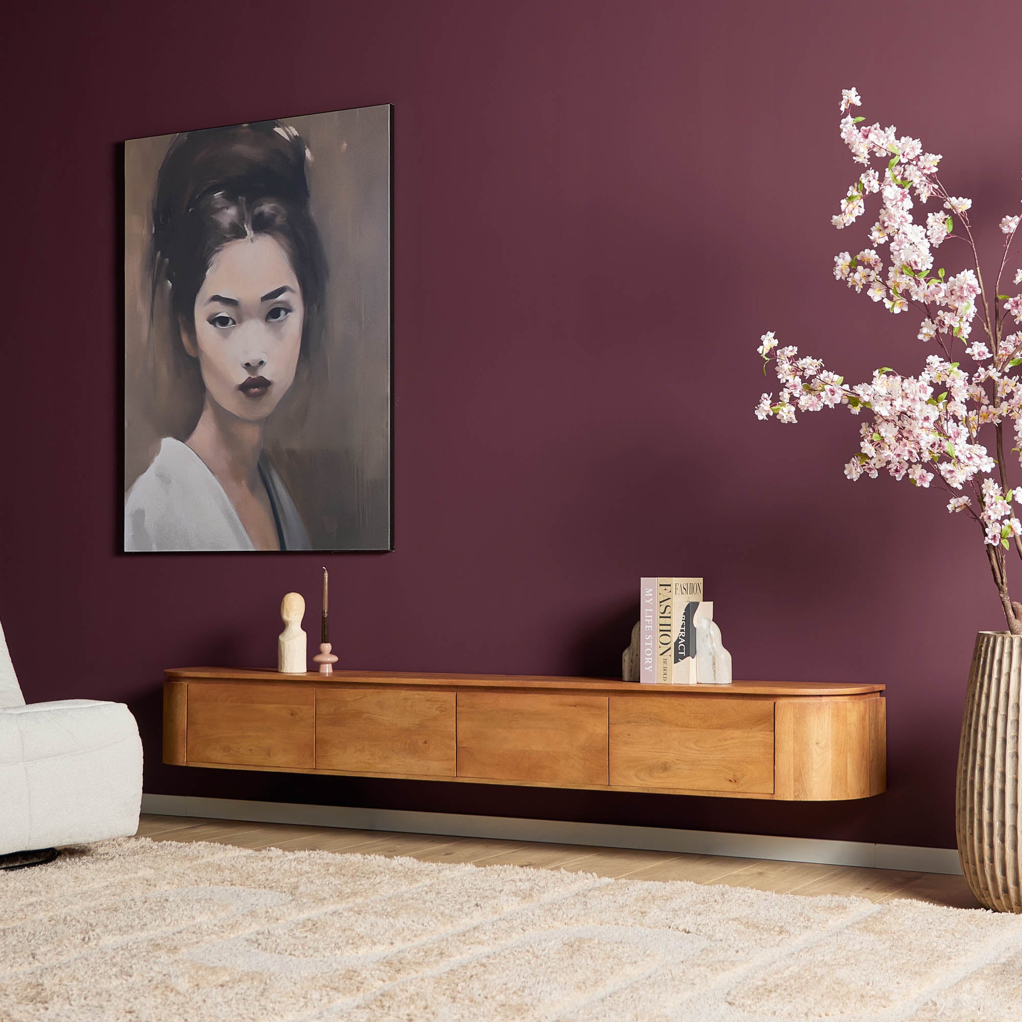 TV-Schrank Excellent Naturel | 240 cm