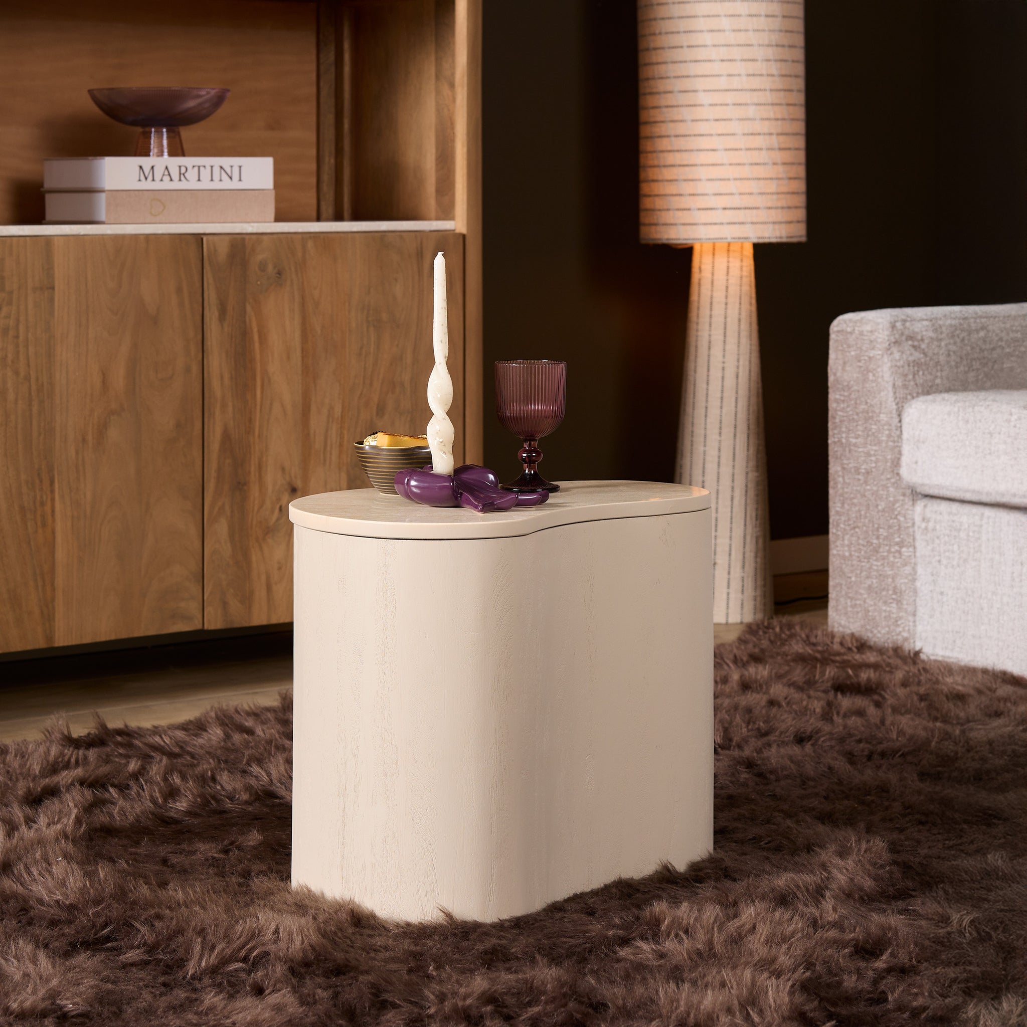 Couchtisch Lora | 50 cm | Sand