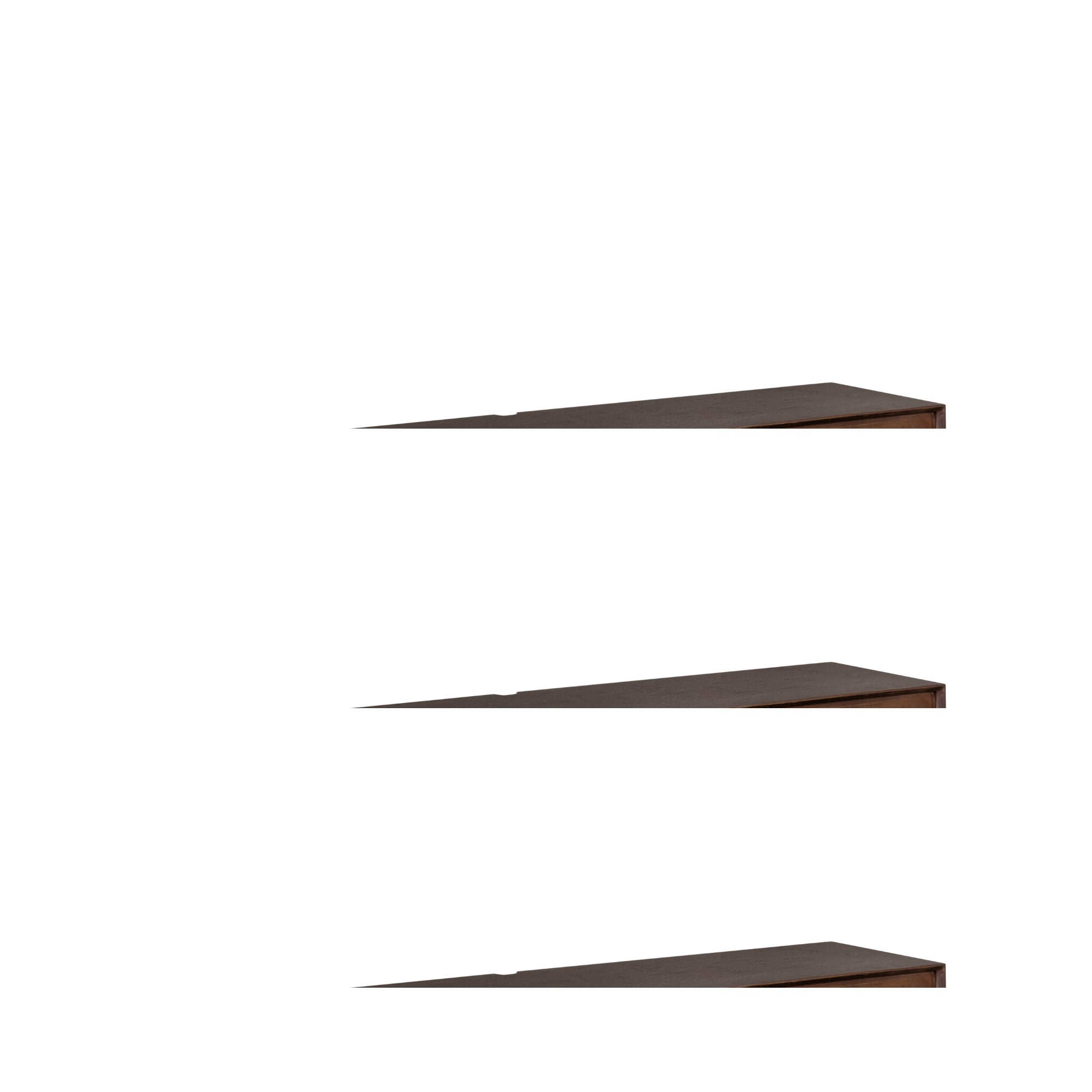 Schwebendes TV-Möbel Ambiance Braun| 160 cm