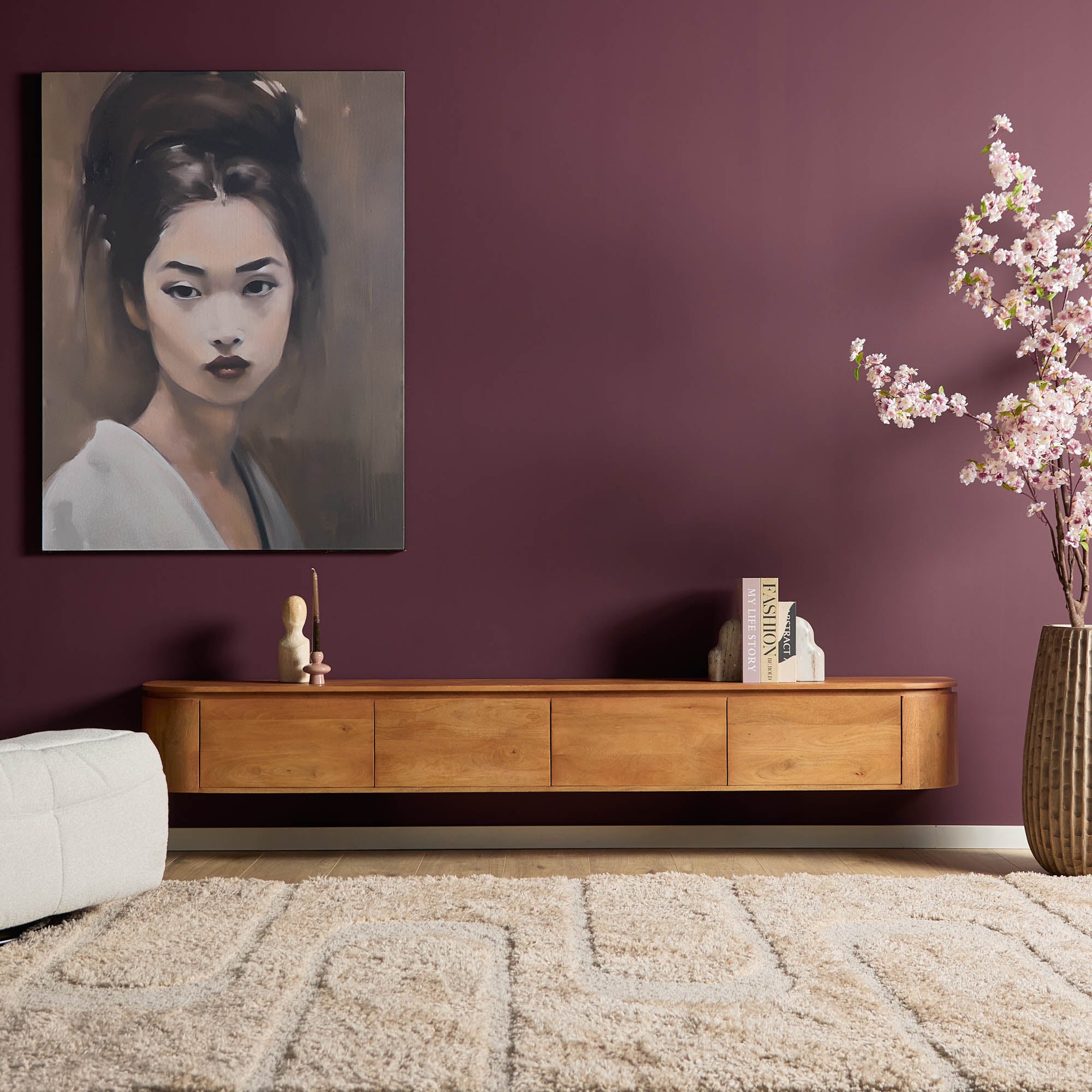 TV-Schrank Excellent Naturel | 240 cm