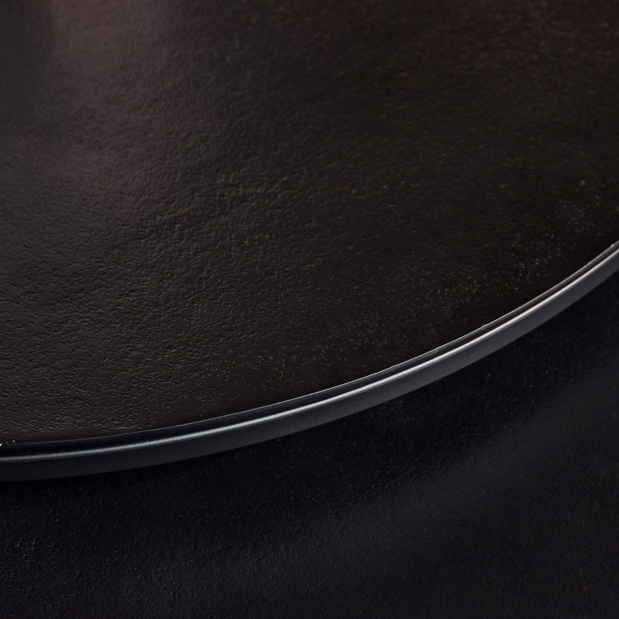 Couchtisch-Set Aurora Schwarz – 2 runde Tische aus Aluminium, modernes Design, 75 x 75 x 45 cm & 60 x 60 x 40 cm