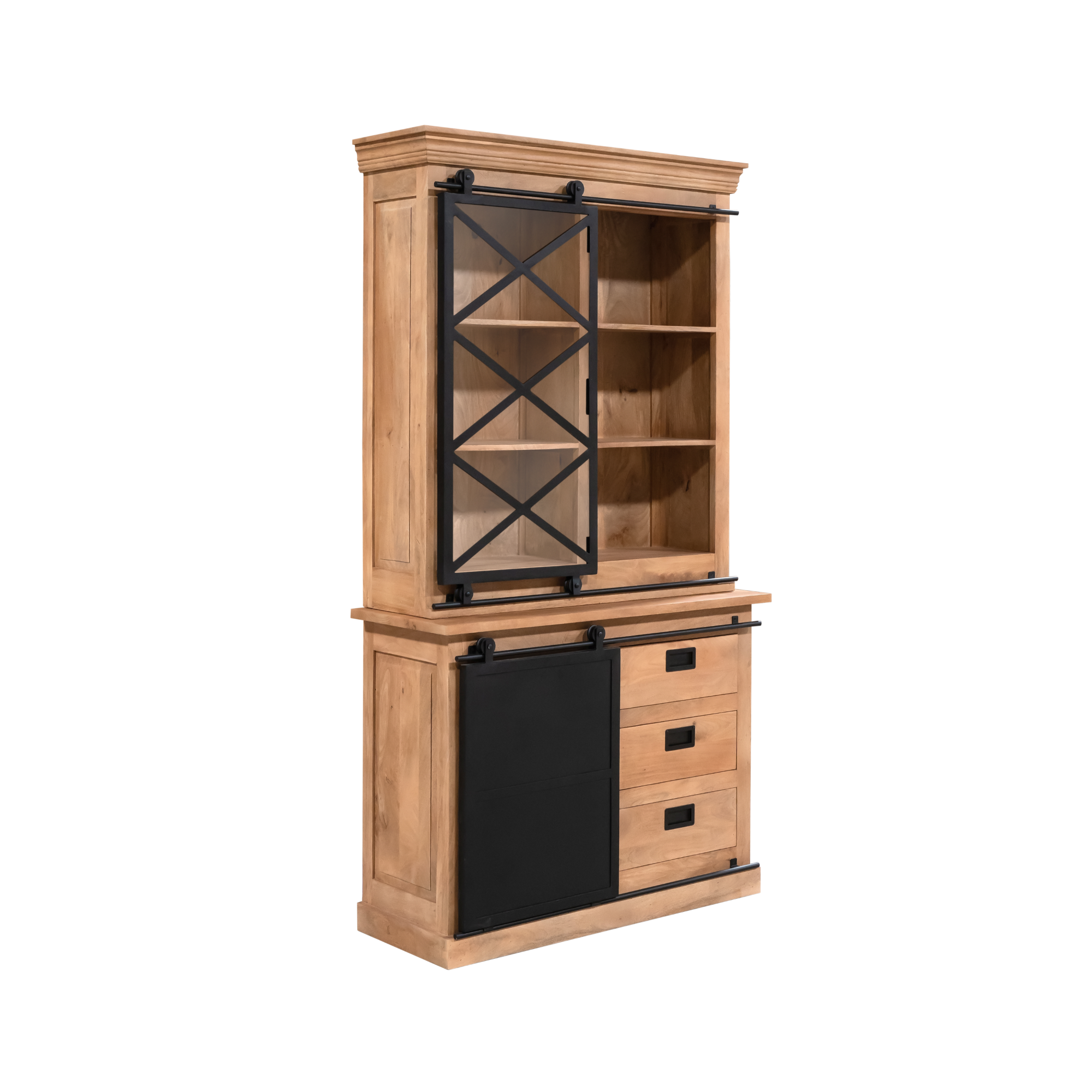 Vitrinekasten Fresno 120 cm