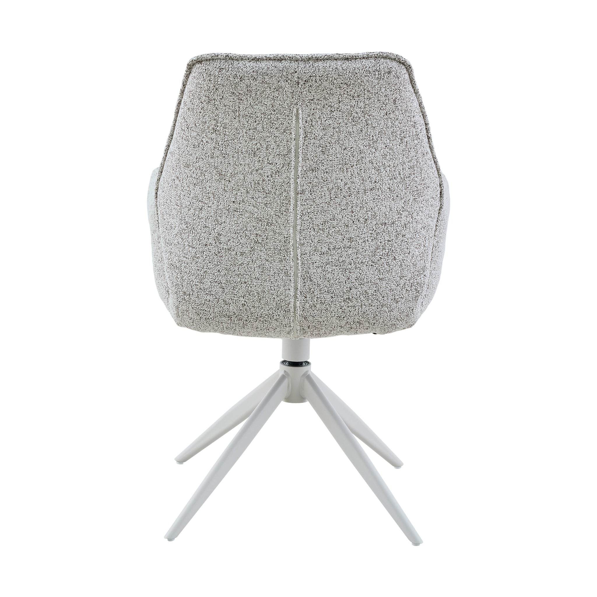 Esszimmerstuhl Hera | Hellgrau | Mit Armlehne