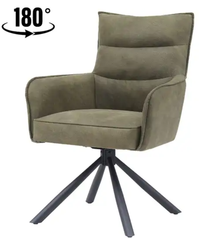 Logan Esszimmerstuhl Grün